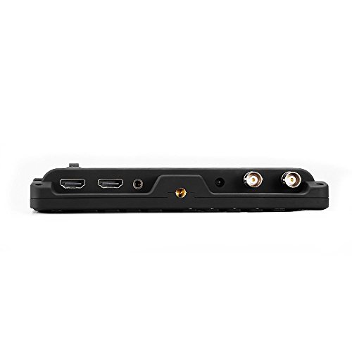 Bestview S7 7 Zoll 1920*1200 Unterstützen 4K Signal 4096X2160P@24Hz DSLR Vdieo Kamera HDMI Feldmonitor mit HDMI Input Output mit Akku, HDMI Kabel und Pergear Reinigungs Set für Canon Nikon Sony DSLR Kameras und Comcorder - 4