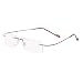 Royal Son Rimless Rectangular Unisex Spectacle Frame (RS04920ER|50|Transparent) RS.399.00