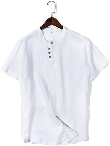 UAISI Shirten Men Summer Männer Shirt O-Neck Drucken Top Slim Fit Geschäft Bluse Junge Short Sleeve Shirt