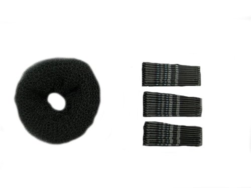 GIZZY® Mini Bun Ring and 30 Piece Kirby Grip Set.