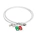Produktbild Schneider 0.5 m UTP CAT6 Kabel – Netzwerkkabel (RJ-45, RJ-45, Männlich/männlich,-20 – 60 °C, CAT6, U/UTP (UTP))