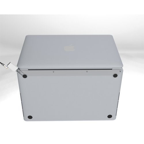 Maclocks Bracket mit Wedge Lock Kabelschloss für Apple MacBook Pro 13″ Retina [Aluminium | Unauffälliger Diebstahlschutz | 1mm dick] – MBPR13BRWEDGE - 3