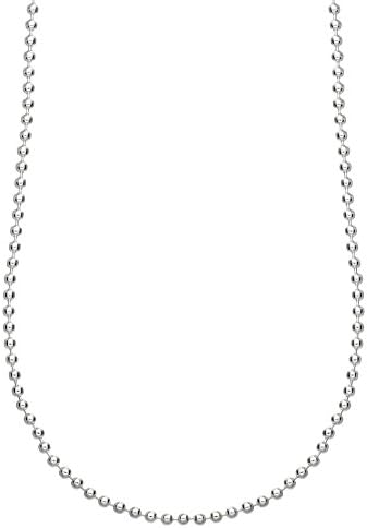 Adara Silver 16 Inches Length 2mm Ball Chain