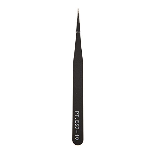B-Comrande(TM) ESD Anti-Static Stainless Steel Tweezers Set Maintenance Repair Tools
