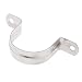 Produktbild KESOTO Sattelstütze Sattel-klemme Sattel-schelle Klemmring Sattelstützenklemme Sattelklemme Aus Edelstahl - Silber 45mm