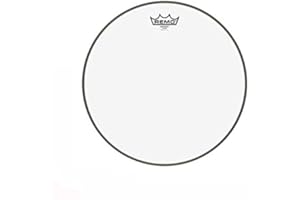 FREESOUNDGUITARS REMO EMPEROR PELLE PER BATTERIA ACUSTICA 12" cm.30,4 CLEAR TRASPARENTE PER TOM