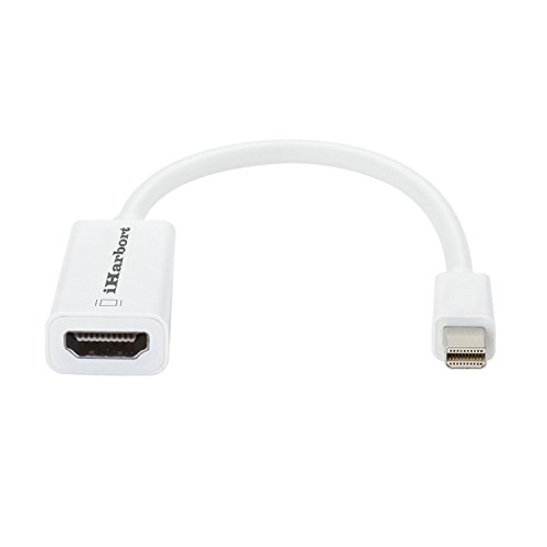 iHarbort Mini DisplayPort auf HDMI, Thunderbolt Mini DP auf HDMI HD TV AV Kabel Adapter Audio Video Konverter für Apple Macbook Pro, Macbook Air, iMac, Mac mini, Microsoft Surface Pro / Pro 2/3 Pro, Lenovo Thinkpad X1 usw - 6