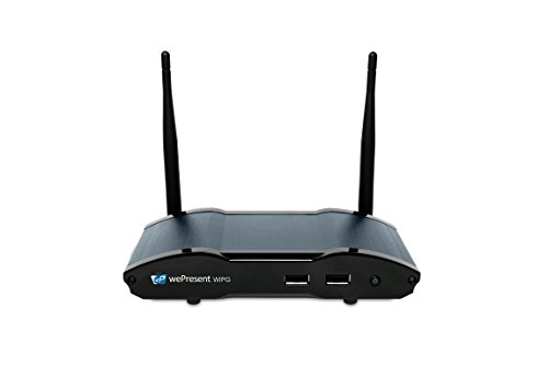Preisvergleich Produktbild wePresent WiPG-2000 - Kabellose Präsentationssysteme (HDMI + VGA (D-Sub), AC, PoE, Desktop, Extern, Windows 7 Enterprise, Windows 7 Enterprise x64, Windows 7 Home Basic, Windows 7 Home Basic x64, Wind, Schwarz)