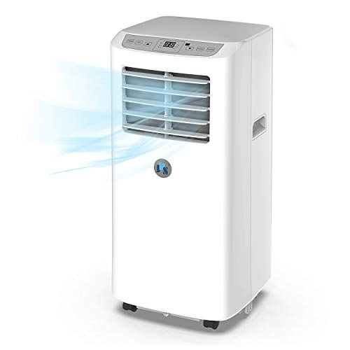 Aire acondicionado portátil JHS 8.000 BTU / 10.000 BTU, unidad de aire acondicionado 3 en 1 para piso