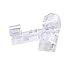 Produktbild Hengzi 20pcs selbstklebende Kabelclips Organizer Drahthalter Kabelmanagement (Transparent)