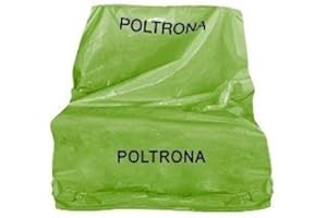 Simba Paper Design 2 Sacchi copripoltrona Nylon Resistente x trasloco/conservare Mis.cm 160 x 175