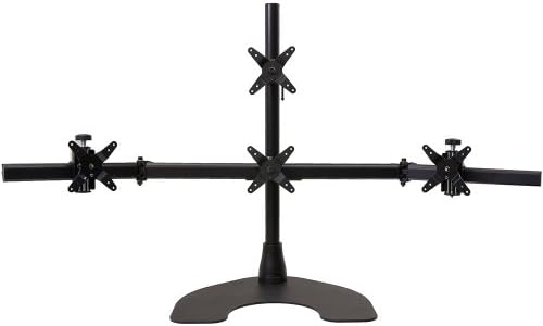 Ergotech Quad 1 Over 3 Desk Stand for LCD Monitor