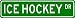 Produktbild ICE HOCKEY Street Sign - Sport Sign - High Quality Aluminum Street Sign by VGP