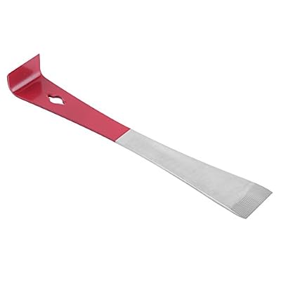 GOTOTOP 25cm Outil Ruche Lève-Cadres, Grattoir Multifonction Outil Apiculture en Acier Inoxyable pour Apiculteur (Modèle 2)