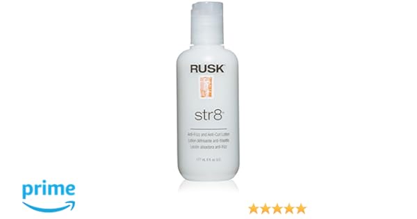 Buy Rusk Str8 Anti Frizz And Anti Curl Lotion 150ml 6oz Online At