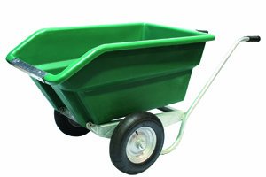 Kippschubkarre 255 Liter in grün