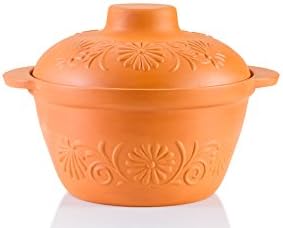 Clay Coocker, Stuffed Cabbage, Stew Pot, (Medium) Terracotta, 6l
