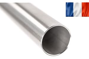Tube inox 63.5 ép 1.5mm 304L 1m diam pour échappement - RAPIDOX INOX