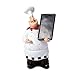 Produktbild AOLVO Italienische Chef-Figur Küchendekoration mit Flaschenöffner Home Kitchen Restaurant French Chef Figur Fat Chef Figur, 01