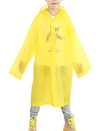 Huhu833 Regenmantel Kinder Kinder Regenmantel Baby Jungen Madchen Regenjacke Transparent Leichte Regenkleidung Regen Slicker Regenjacken Mantel Baby
