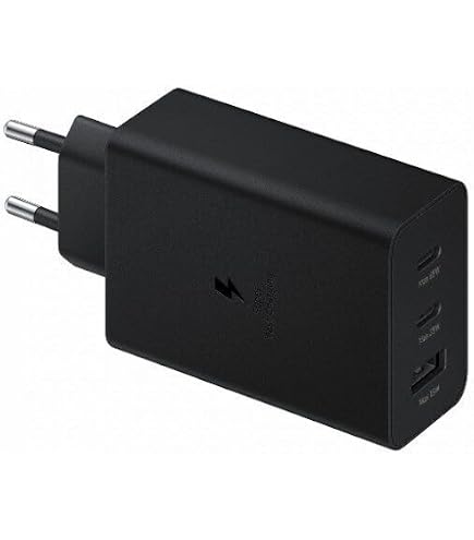 Caricatore USB C per Caricabatterie Samsung 45W, Alimentatore USB C con 3M Cavo per Samsung