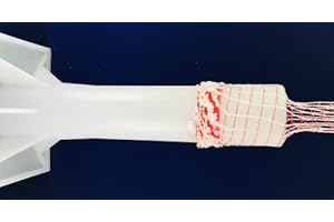 HILLIGER Einziehrohr für versch. Kaliber Braten-und Schinkennetz Netzeinziehgerät Kaliber Kaliber 14-16