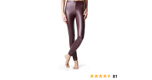 Calzedonia - Leggings - Donna Borgogna, 018, bordeaux. L : Amazon.it:  Abbigliamento