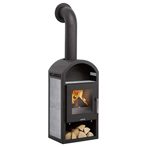 Preisvergleich Produktbild JUSTUS Vegas 6.0 kW A+ mit Holzlagerfach