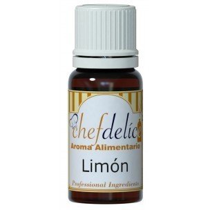 CHEF DELICE AROMA ALIMENTARIO CONCENTRADO LIMON 10 ML