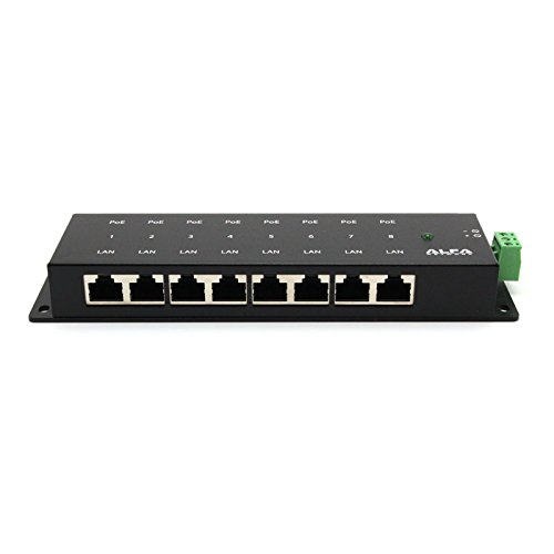 ALFA Network - poe passivo apoe08g - 8 porte Gigabit