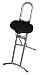 Produktbild Lotz Stehhilfe "Relax" 3680.55 Gestell silberfarbig, Sitz aus pflegeleichtem Integralschaum, höhenverstellbar und schwenkbar, raumsparend zusammenklappbar, belastbar bis ca. 80 kg