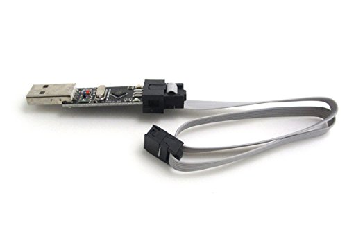 WINGONEER USBASP USBISP AVR USBasp_H6 Programmer + 6Pin Kabel ideal Unterstützung Win7 Win10 Linux - 2