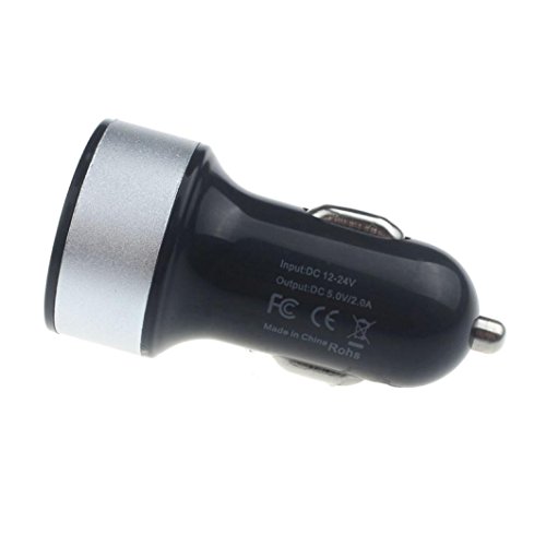 HARRYSTORE Universal 12V 24V zu 5V 2 Port Auto USB Ladegerät Adapter für Handy GPS - 5