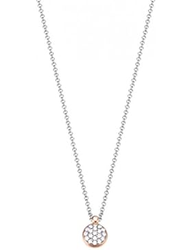 Esprit Damen Halskette 925 Sterling Silber Zirkonia charming grace weiß ESNL93184A