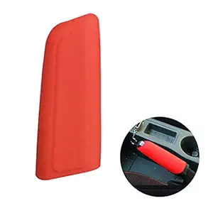 QiisX Silicone Cover Anti-Slip Hand Brake Universally Compatible Car Handbrake Silicone Cover