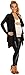 Happy Mama Women's Maternity Waterfall Cardigan Shrug Jacket Blazer UK10-18 320p (Black, 14)