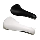 Tamaño: 260 * 140 mm LDNCV Asiento de Bicicleta Sillín de Bicicleta Diseño Retro Carretera Sillín de Bicicleta Bicicleta   Ciclismo Fixie Gear Seat Asiento de Bicicleta Piezas, Negro