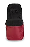 UNIVERSAL FOOTMUFF COSY TOES FITS BUGGY & ALL PUSCHAIR ACCESSORIES - RED
