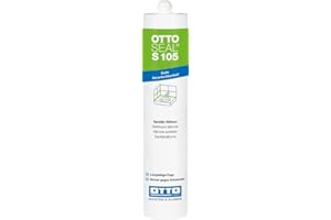 OTTOSEAL S 105 Sanitär-Silikon 310 ml Kartusche C84 pergamon