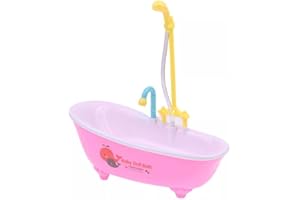 CONSTPROG Bañera automática de agua para pájaros, juguete ideal para loros, periquitos, canarios y tortolitos (rosa)