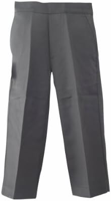 Direct Uniforms Classic Quality Boys School/Nursery Pull-Up Trousers-Black/Grey- Ages-18Mth-7Yrs, Size:3-4Yrs  19" Waist X 14" Inside Leg, Color:Grey