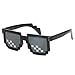 Produktbild Good Night Neuheit Mosaik Sonnenbrille Pixel Code Gläser für Cosplay Foto Prop