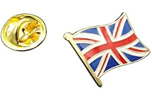 GEMELOLANDIA Spilla con Bandiera inglese 16 x 15 mm | Spille regalo Originali | Per camicie, vestiti o per il tuo zaino | Regali unici e speciali
