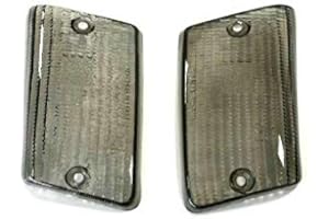 AER MOTO SPARE PARTS COPPIA PLASTICHE FRECCE POSTERIORI COMPATIBILE CON VESPA PK XL,HP, FL FUMÈ