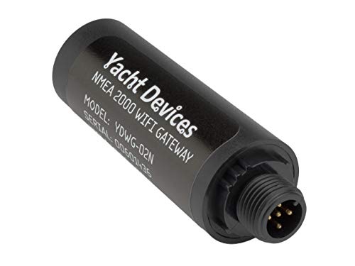 Yacht Devices Puerta de Enlace Wi-Fi YDWG-02 para NMEA 2000 o Seatalk NG (NMEA 2000 Micro Male)