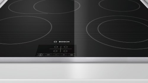 Bosch PKN645D17 Serie 4 Kochfeld Elektro / 58,3 cm / Betriebsanzeigelampe / Zonenerweiterung über separate Sensortaste / schwarz - 2