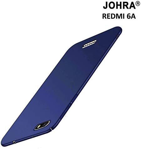 Johra® 4 Cut All Sides Protection Sleek Ipaky Blue Hard Case Back Cover for Xiaomi Mi Redmi 6A