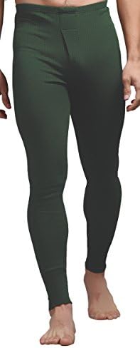 Mens Thin Winter Warm Light Cotton Thermal Underwear Long Johns Bottoms