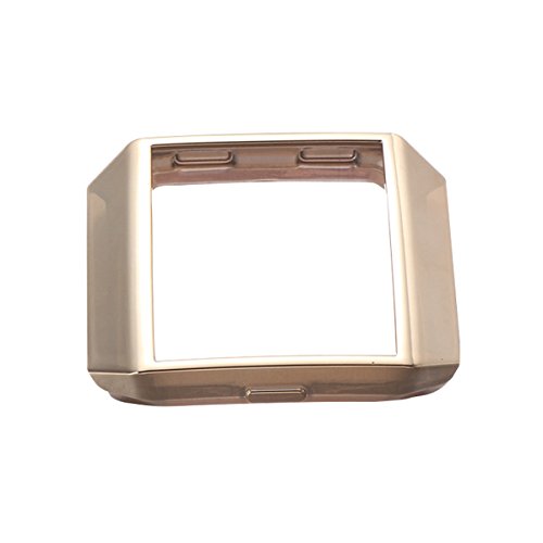 Preisvergleich Produktbild Hemobllo Stoßfest und bruchsicherer Uhrengehäuse-Schutzüberzug Schutzhülle für TPU-Schutzhülle für Fitbit Ionic (Golden)