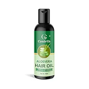 Conleth Aloevera Hair Oil Promotes Hair Growth Reduces Hair Fall & Dandruff